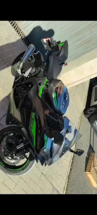Kawasaki ZX6-R 2024 Negra y Verde