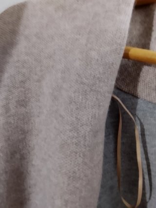 Zara Knit cárdigan beige talla XS