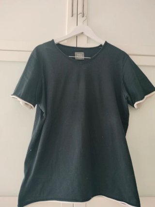Camiseta Negra Dorego&Novoa Hombre Talla L
