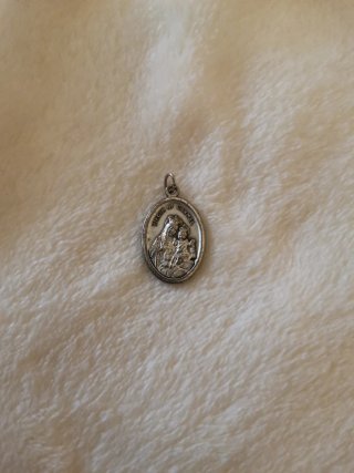 Lote 5 medallas religiosas antiguas