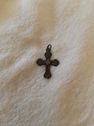 Lote 5 medallas religiosas antiguas