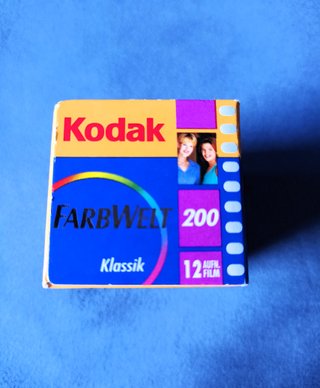 Rullino Kodak Farbwelt 200 Klassik 12 pos.