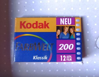 Rullino Kodak Farbwelt 200 Klassik 12 pos.