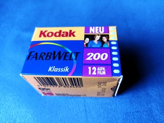 Rullino Kodak Farbwelt 200 Klassik 12 pos.