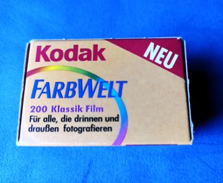 Rullino Kodak Farbwelt 200 Klassik 12 pos.