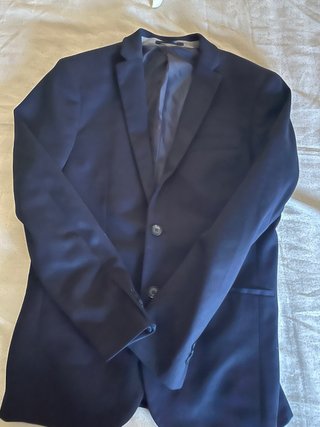 Traje juvenil azul