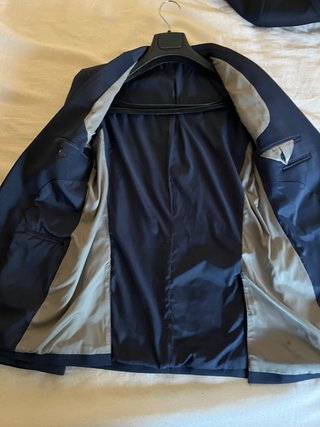 Traje juvenil azul