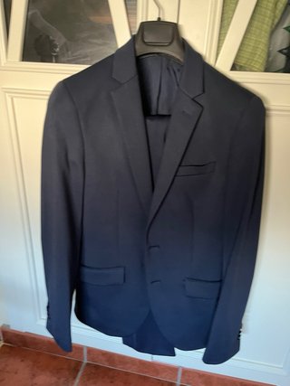 Traje juvenil azul