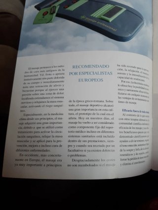 CAMILLA COLCHON DE MASAJE.