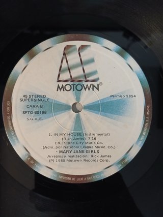 Mary Jane Girls - In My House (Supersingle)