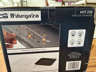 Horno Orbegozo HOT220.Totalmente nuevo sin estrena