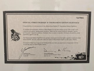 Mando Arcade Street Fighter IV Ed. Limitada