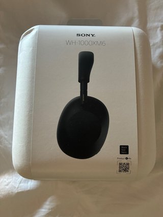 Sony WH-1000XM6 Auriculares Negros