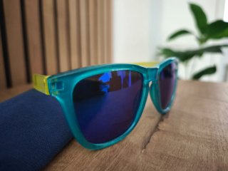 Gafas de sol Knockaround Premiums turquesa/lima