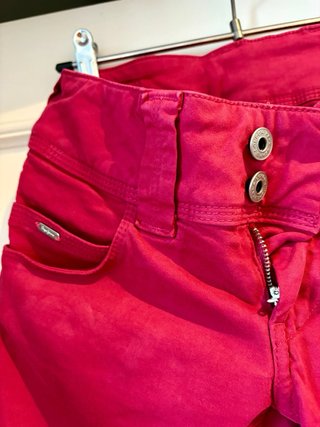 Pantalón Pepe Jeans Venus Crop Rosa Talla 2