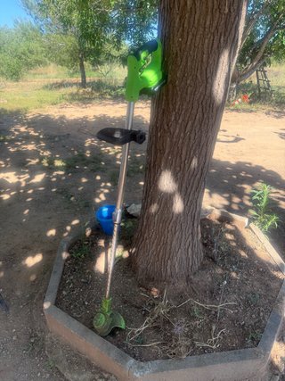Desbrozadora Eléctrica Verde