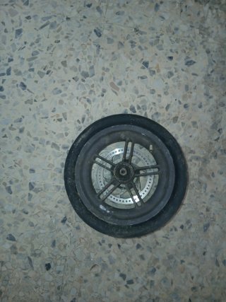 Rueda patinete con disco de freno xiaomi