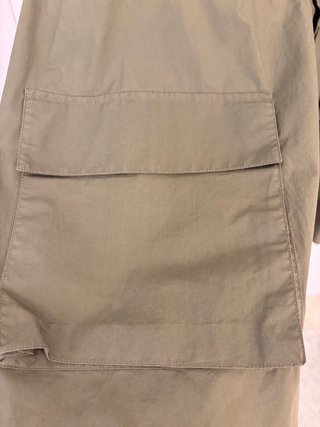 Camisa Carolina Herrera Algodón Verde Oliva