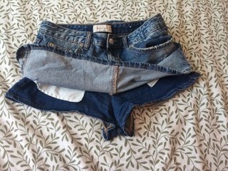 Falda pantalón vaquera Stradivarius