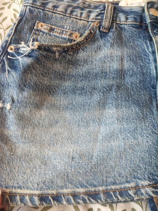 Falda pantalón vaquera Stradivarius
