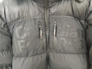 Cazadora Canadian Peak Negra. Talla L (poca talla)