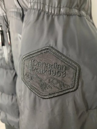 Cazadora Canadian Peak Negra. Talla L (poca talla)