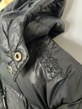 Cazadora Canadian Peak Negra. Talla L (poca talla)