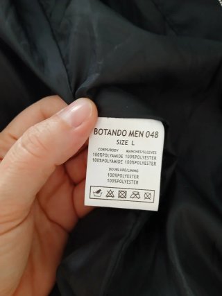 Cazadora Canadian Peak Negra. Talla L (poca talla)