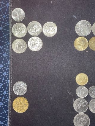 Lote monedas antiguas (Pesetas y otras)