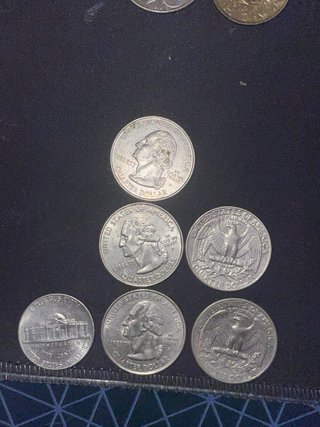 Lote monedas antiguas (Pesetas y otras)