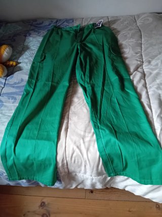 Pantalón dpar e trabajo verde