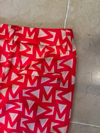 Pantalón ancho estampado Loma Casademunt