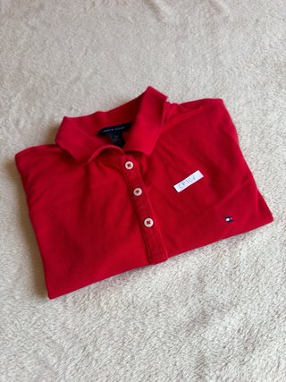 Polo Tommy Hilfiger Rojo Mujer