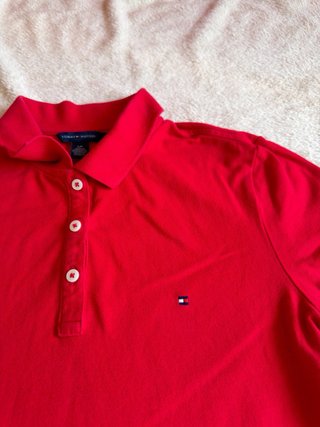 Polo Tommy Hilfiger Rojo Mujer