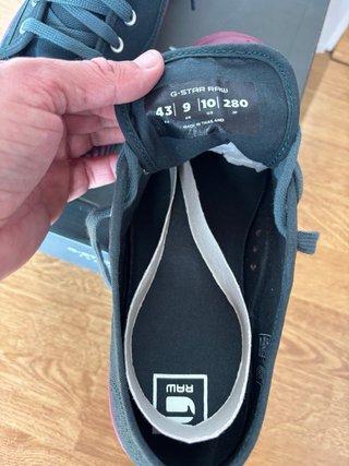 Zapatillas G-Star RAW Negras y Rojas