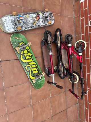 Monopatines varios y Skates
