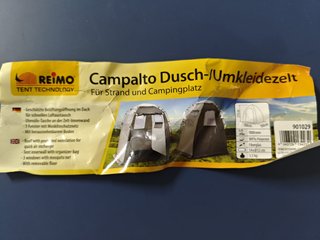 Tienda Ducha/Cocina Camping
