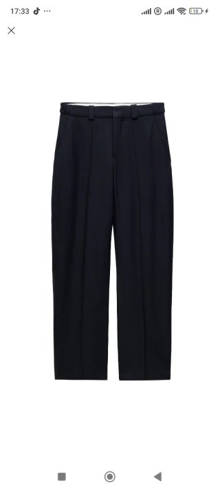 Pantalones azul de vestir