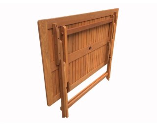 Comedor exterior, madera Teca, mesa y 4 sillas