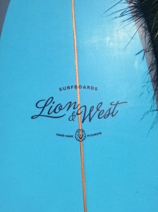 Tabla surf Lion&West minilong evolutiva,8 pies.