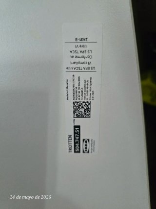 Escritorio IKEA TROTTEN Blanco