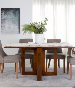 Mesa Comedor Rectangular Plegable 88/160