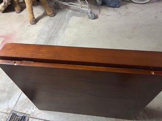 Mesa Comedor Rectangular Plegable 88/160
