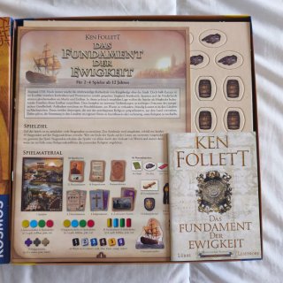 Juego de mesa Ken Follett: Das Fundament der Ewigk