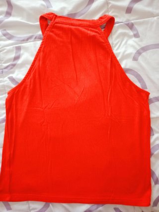 Camiseta sin mangas naranja Pimkie
