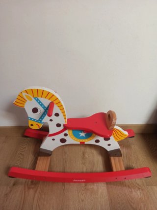 Caballo balancín Janod