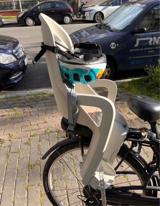 Silla infantil para bici (decathlon) poco usada