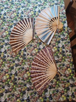 Ventagli decorativi orientali