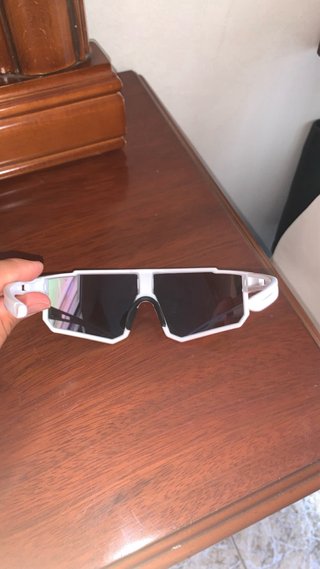 Gafas de Sol Deportivas Blancas y Multicolor
