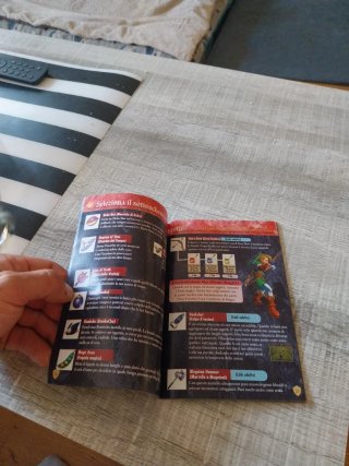 Libro Instrucciones Zelda Ocarina of Time